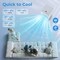 Costway 7100 BTU (10000 BTU ASHRAE) Portable Air Conditioner 3-in-1 10000 BTU AC Unit with Dehumidifier and Cool and Fan